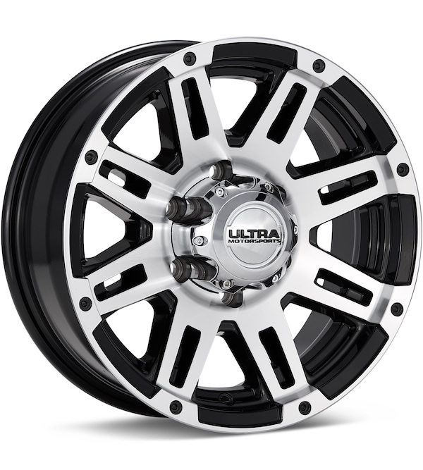 Ultra Trailer Machine Machined w/Black Accent wheel image