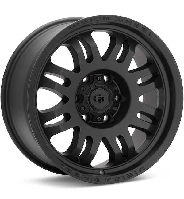 Vision Wheel Inferno Satin Black wheel image