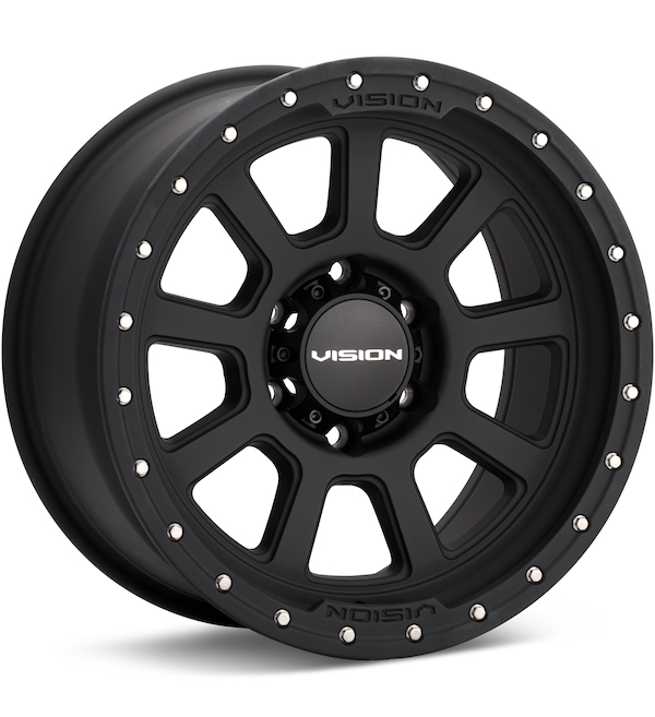 Vision Wheel Ojos Satin Black wheel image