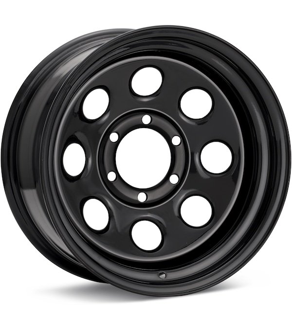 Vision Wheel Soft 8 Gloss Black wheel image