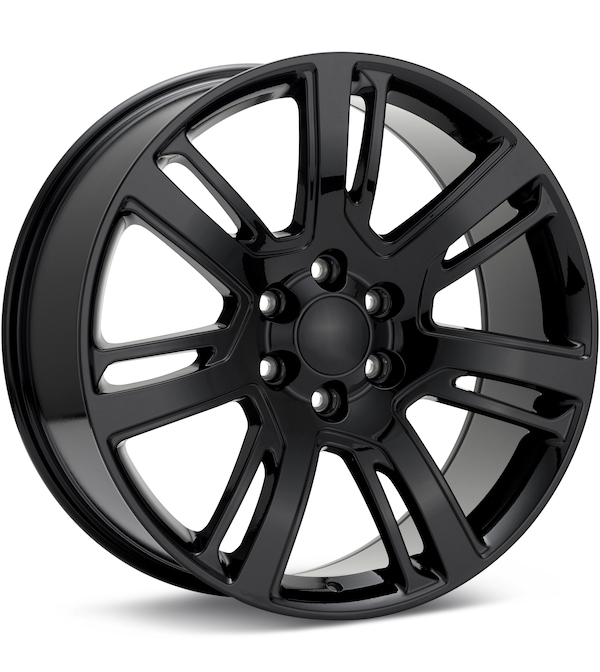 Voxx Replica Escalade Platinum Gloss Black wheel image