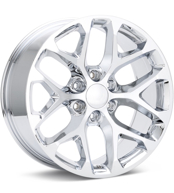 Voxx Replica Snowflake Chrome Plated wheel image