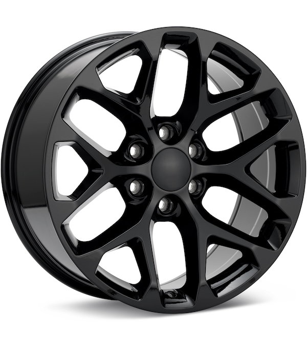 Voxx Replica Snowflake Gloss Black wheel image