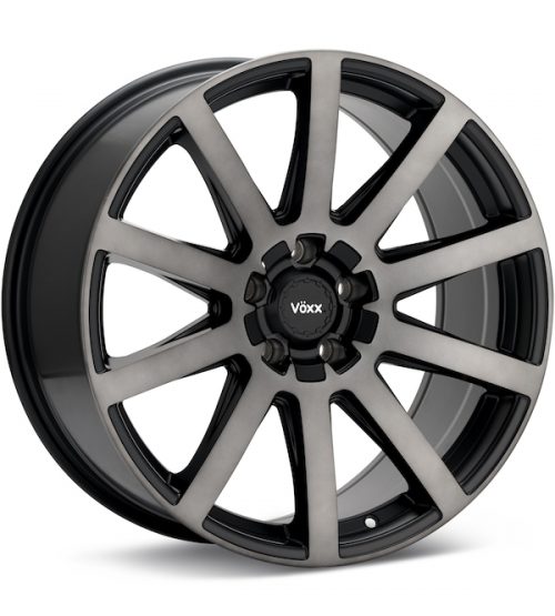 Voxx Road Wheels Vento Gloss Black Machine w/DarkTint wheel for sale