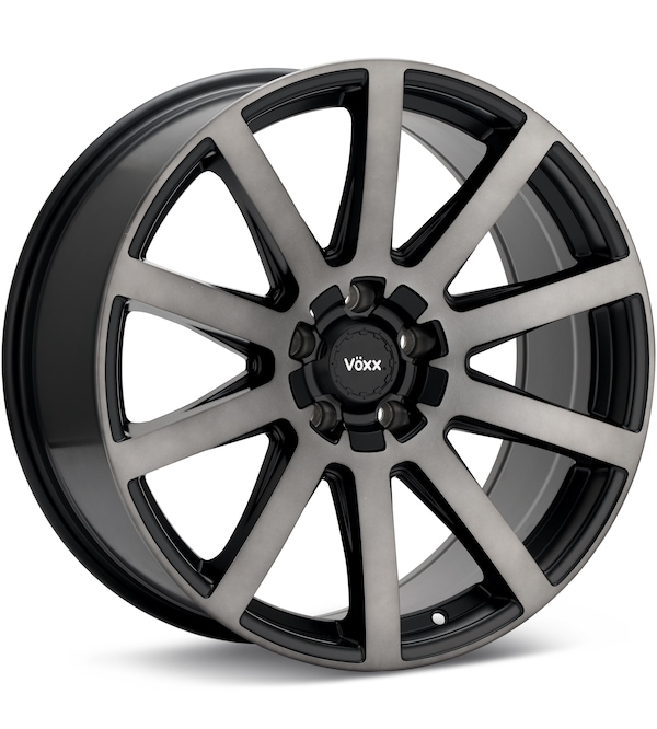 Voxx Road Wheels Vento Gloss Black Machine w/DarkTint wheel image