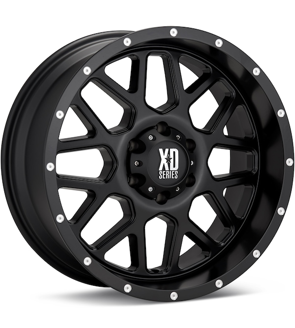 XD Wheels XD820 Grenade Black wheel image