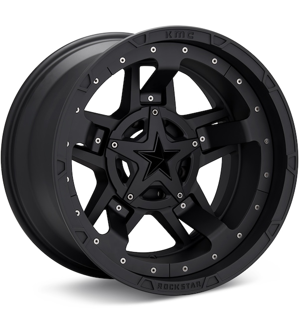 XD Wheels XD827 Rockstar III Black wheel image