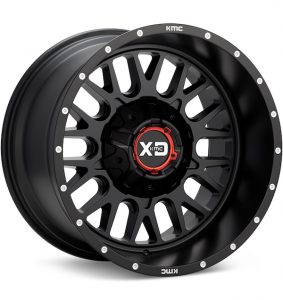 XD Wheels XD842 Snare Black w/Spot Milling wheel image