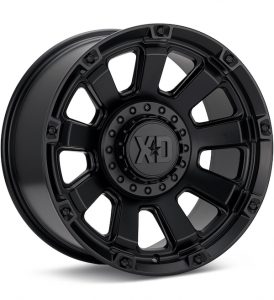XD Wheels XD852 Gauntlet Black wheel image