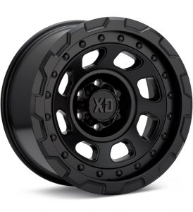 XD Wheels XD861 Storm Satin Black wheel image