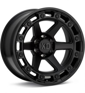 XD Wheels XD862 Raid Satin Black wheel image