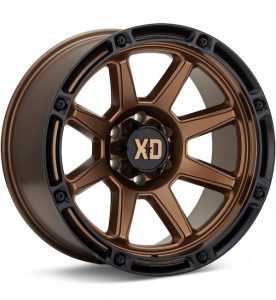 XD Wheels XD863 Titan Matte Bronze w/Black Lip wheel image