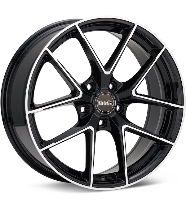 moda MD27 Machined w/Black Accent wheel image