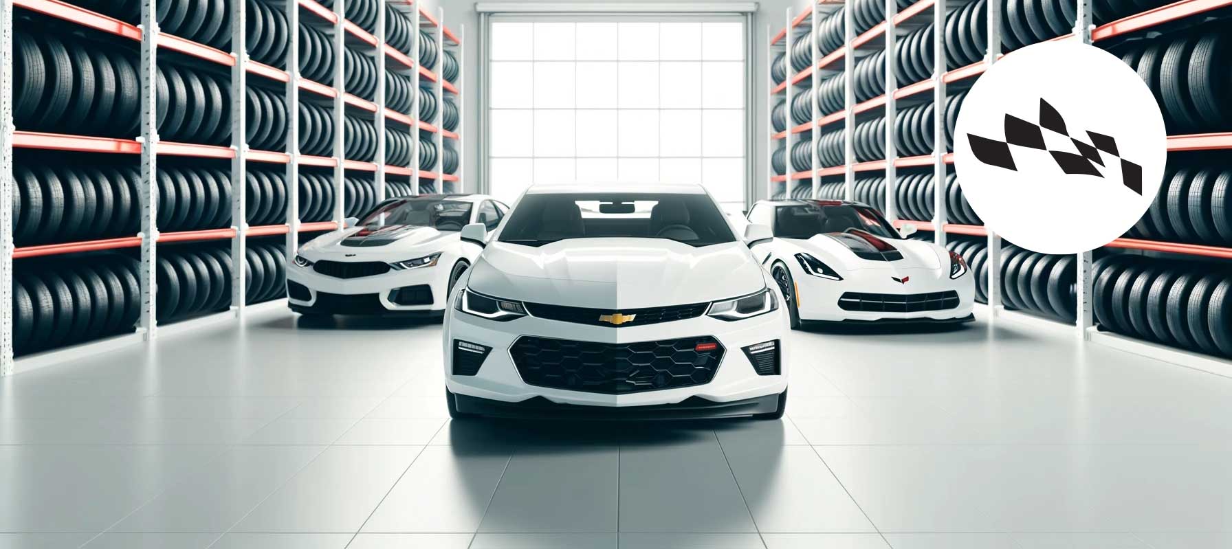 Chevy tires warehouse image