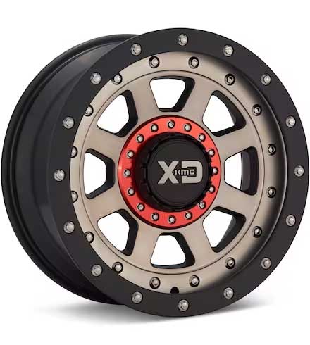 XD Wheels XD137 Black Machined W/Dark Tint Wheel image
